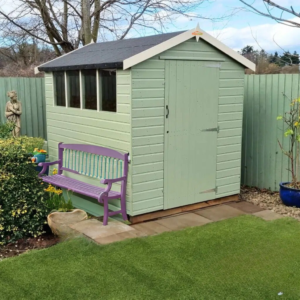 Supreme Painted Garden Shed