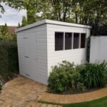 Pent Painted Shed