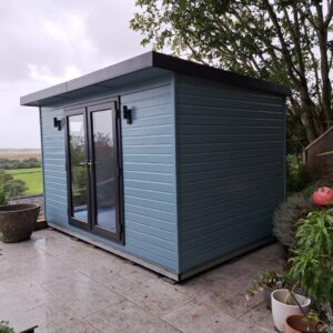 Painted Garden Room Insulated