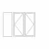 Double Doors & Left Tall Window +£1,390.00