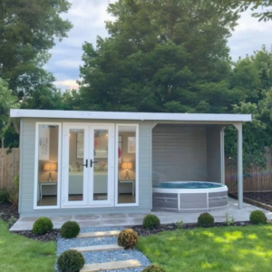 Timber Painted Insulated Garden Room