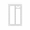 Left Window with Top Opener, Right Tall Fixed Window +£735.00