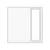 Single Tall Fixed Window +£270.00