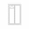 Left Window with Top Opener, Right Tall Fixed Window +£735.00
