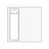 Single Tall Fixed Window With Top Opener +£465.00
