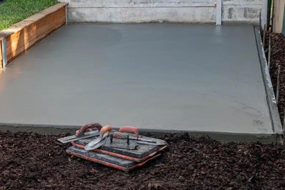 concrete base megasheds north wales and chester