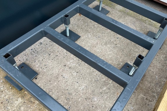 steel base megasheds north wales and chester