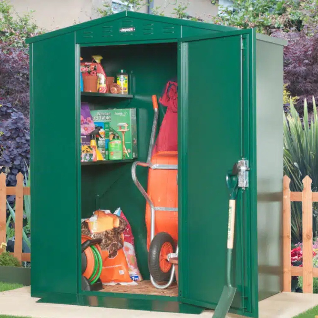 5 7 Flexi Metal Garden Storage Shed Metal Storage Sheds