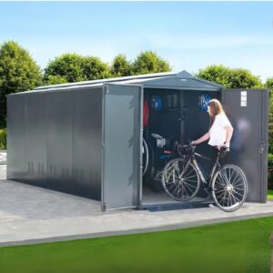 Bike Storage for 10 Bikes 18ft 1″ x 5ft 2″ High Security