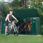 Metal Bike Shed for 29ers – 3ft 4″x 7ft 7″