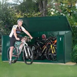 Metal Bike Shed for 29ers – 3ft 4″x 7ft 7″