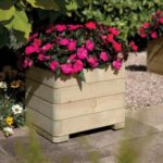 Pre-Assembled Mulberry Square Planter- 62L