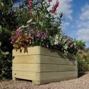 Pre-Assembled Mulberry Rectangle Planter- 135L