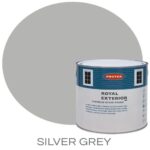 Silver Grey Exterior Shed Paint