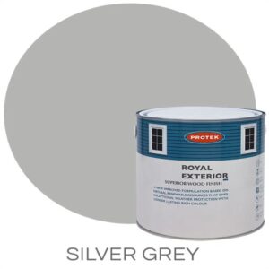 Silver Grey Exterior Shed Paint