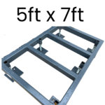 5ft x 7ft Steel Base Inc Fitting +£420.00