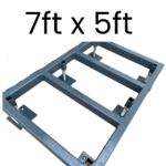 7ft x 5ft Steel Base Inc Fitting +£420.00