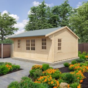 Dalton 44mm Log Cabin Ted