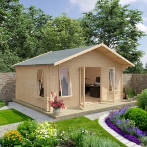 Sutton 44mm Log Cabin