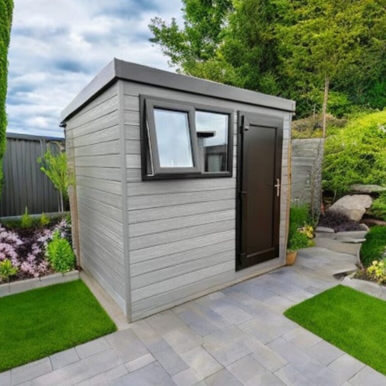 Composite Garden Shed Building