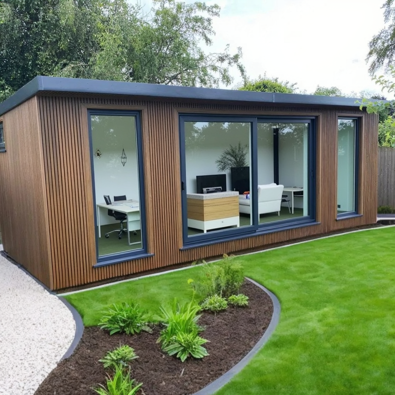 Fluted Composite Garden Room