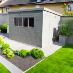 10x8 Supreme Pent Painted Shed