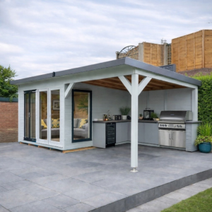 Denby Canopy Wooden Summerhouse