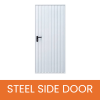 Steel Side Personal Door 2'8" +&pound;390.00